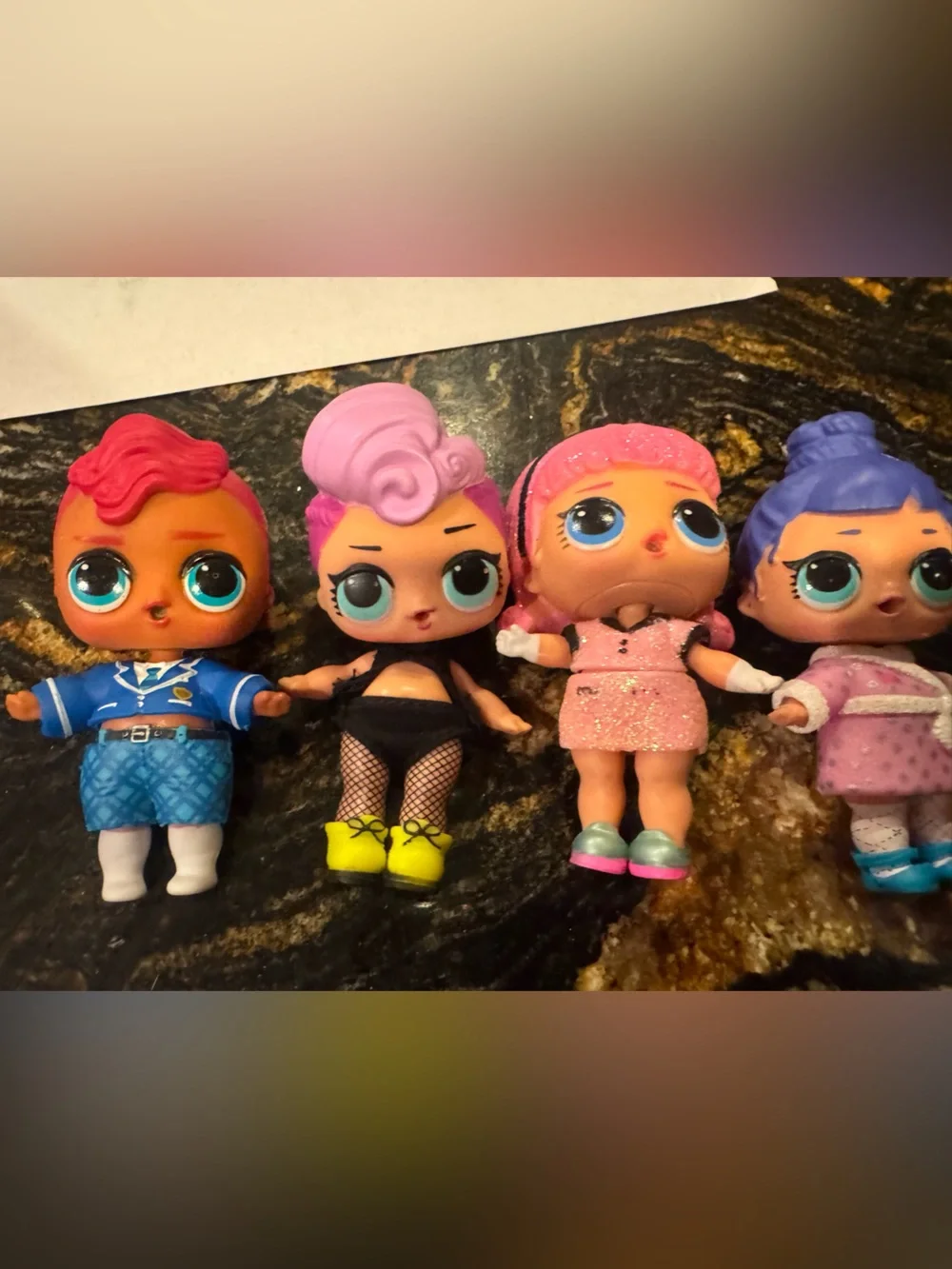 L.O.L.‎ Surprise! Dolls – Pink, Purple, Blue, Neon Yellow & Black Accents